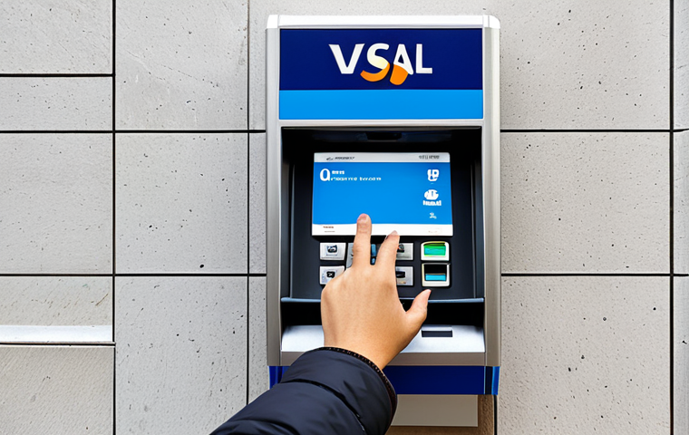 Smart Debit Card Use in Italy**
A person, holding a debit card, stands in front of a typical Italian "bancomat" (ATM). The background subtly highlights common debit card fees (prelievo altra banca, commissioni di gestione) with small, stylized icons. The person has a thoughtful expression, symbolizing awareness. The overall style is clean and informative, like a modern infographic. Add "safe for work," "appropriate content," "fully clothed", "professional", "modest", "family-friendly", "perfect anatomy", "correct proportions", "natural pose", "well-formed hands", "proper finger count", "natural body proportions."
**